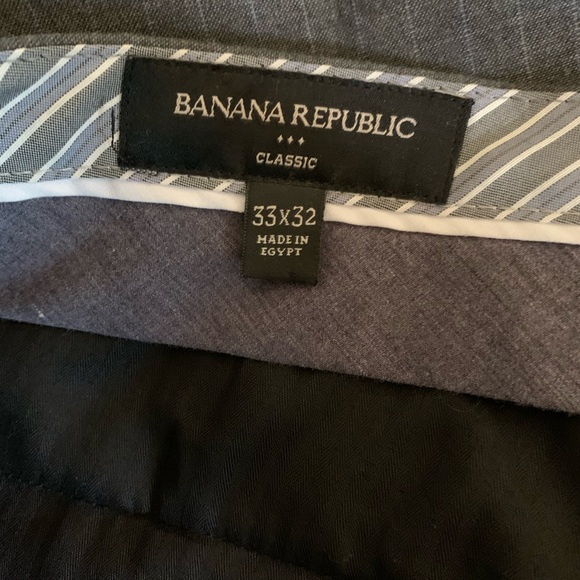 Men’s Banana Republic Pinstripe Trousers - Picture 8 of 8